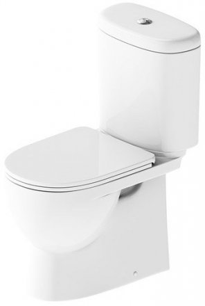 Унитаз компакт Sanita LUXE Art Comfort с сид. дюроп. сист.soft close,Clip up WC.CC/Art/2-DM/WHT.G/S1